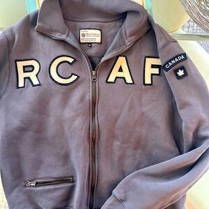 RCAF Red Canoe FULL ZIP SWEATSHIRT Medium